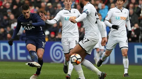 Eriksen double sends Spurs into FA Cup semis