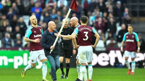 West Ham threatened with closed doors after pitch violence
