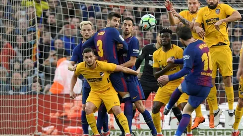 Atletico would beat Barcelona if we had Messi, says Simeone