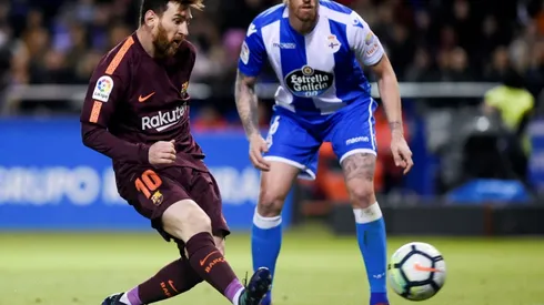 Messi hat-trick seals Barca's 25th title in style