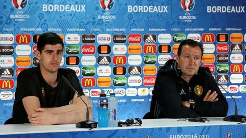 Chelsea's Courtois to take libel action against ex-Belgium coach Wilmots