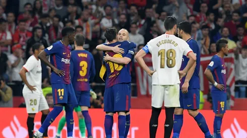 Barca hammer Sevilla to win 30th Copa del Rey