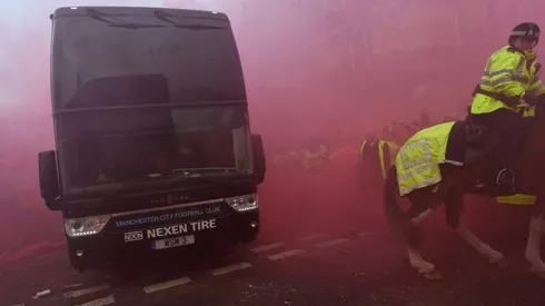 Liverpool risk UEFA action over Man City bus attack