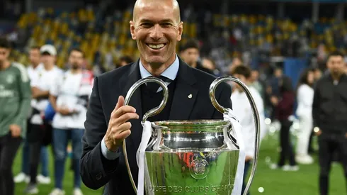Zidane lauds 'crazy' third consecutive Champions League title