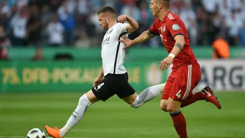 Rebic ruins Heynckes farewell as Frankurt shock Bayern in cup final