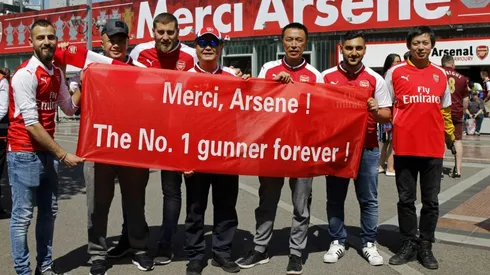 'Merci Arsene' as Arsenal bid farewell to Wenger