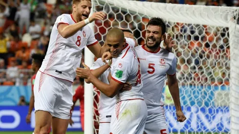 Tunisia celebrate first World Cup win for 40 years