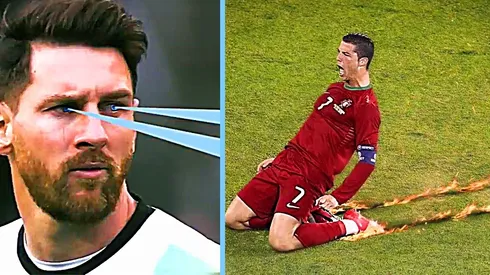 Ronaldo thrives for club and country while Messi is a wilting flower for Argentina