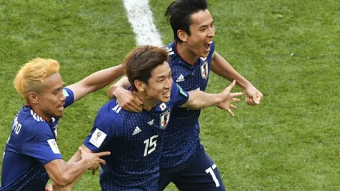 Japan beat 10-man Colombia to make World Cup history