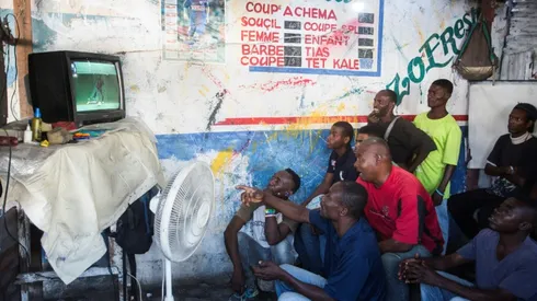 In football-mad Haiti, World Cup offers relief from daily grind