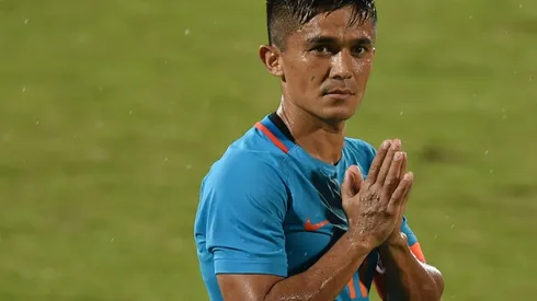 Indian captain Chhetri equals Messi's tally of 64 goals
