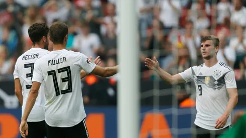 Werner shines as nervy Germany end winless streak