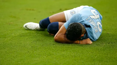 Mahrez given all-clear after ankle knock during Man City friendly