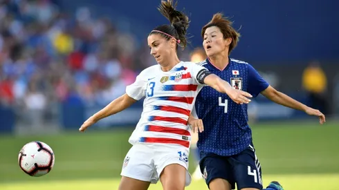 Hat-trick for captain Alex Morgan as US women sink Japan