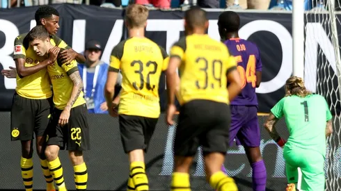 Pulisic powers Dortmund past Liverpool in friendly