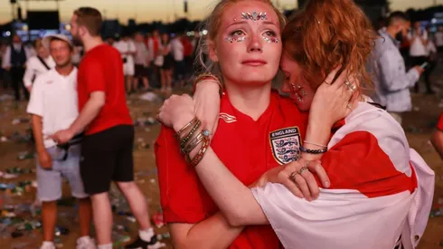 Forlorn but proud, fans applaud England despite defeat