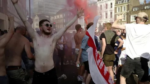World Cup fever soars in England on #WaistcoatWednesday
