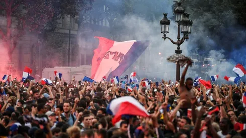 Paris celebrates France's march to the World Cup final
