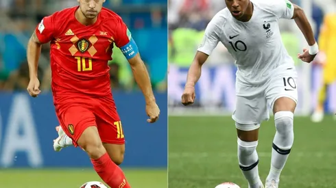 France and Belgium fight it out for World Cup final place