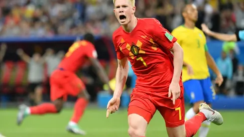 Belgium lead World Cup favourites Brazil 2-0 at half-time