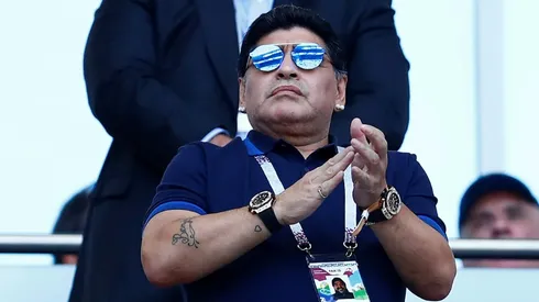 Maradona apologises over Colombia-England referee slur