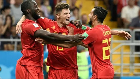 Chadli fires Belgium into World Cup's last eight