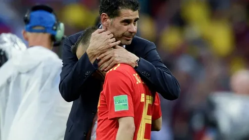 Hierro dodges questions on future after Spain World Cup defeat
