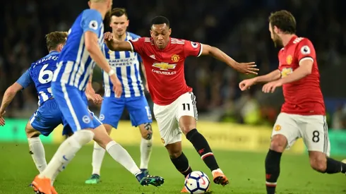 Martial makes Man Utd return for injured Sanchez