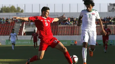 Iraq football team plays first match in Palestinian territories