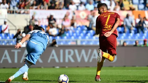 Pellegrini the hero as Roma kick-start season against bitter rivals Lazio