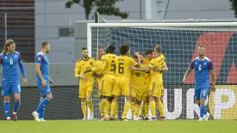 Lukaku bags double as Belgium sweep Iceland aside