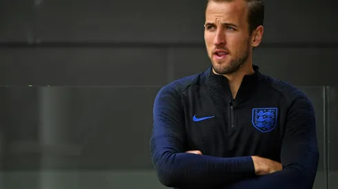 Golden boy: Kane to face Spain in eye-catching boots