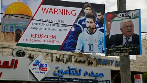 Palestinian football chief calls ban for Messi comments 'political'