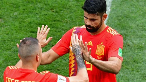 Costa replaced by Aspas in Spain squad