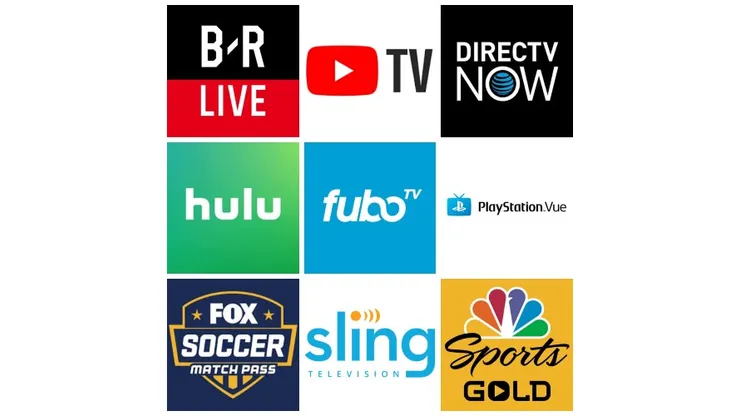 YouTube TV-ESPN+-B/R Live-Sling TV comparison
