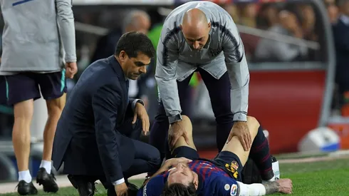 Barca victory tarnished as injured Messi set to miss three weeks