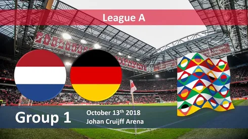 Netherlands vs. Germany on US TV: Oct. 12, 2018