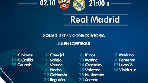 Where to find CSKA Moscow vs. Real Madrid on US TV and streaming