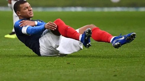 Injured Mbappe substituted in France friendly