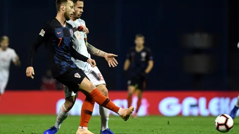 Croatia lose Rakitic for England clash