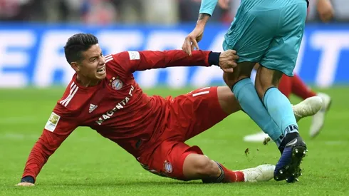 Rodriguez blow for Bayern as Colombian tears knee ligament