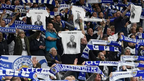Leicester fans march in honour of late Thai owner