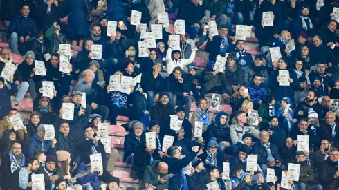 'We are all Koulibaly': Napoli fans don masks to support racism victim
