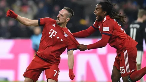 Ribery double fires Bayern up to second in Bundesliga