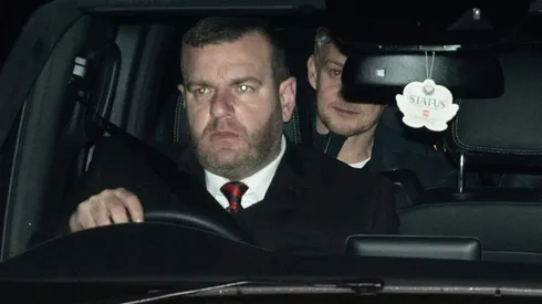 Solskjaer arrives at Man Utd training ground