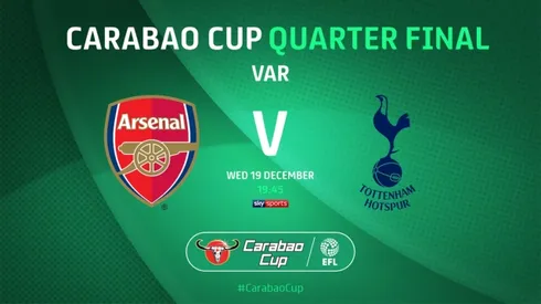 Where to find Arsenal vs. Spurs Carabao Cup on US TV and streaming