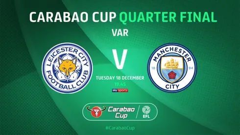 Where to find Leicester vs. Man City Carabao Cup on US TV and streaming