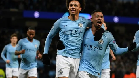 Sane double secures Champions League top spot for Man City