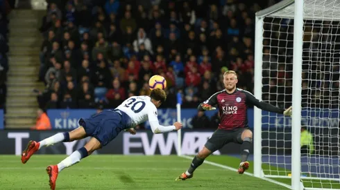 Son, Alli spearhead Kane-less Spurs to victory at Leicester