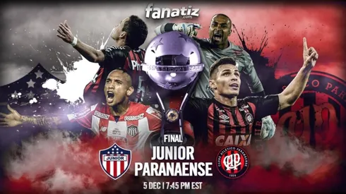 Where to find Junior vs. Atlético PR Copa Sudamericana final
